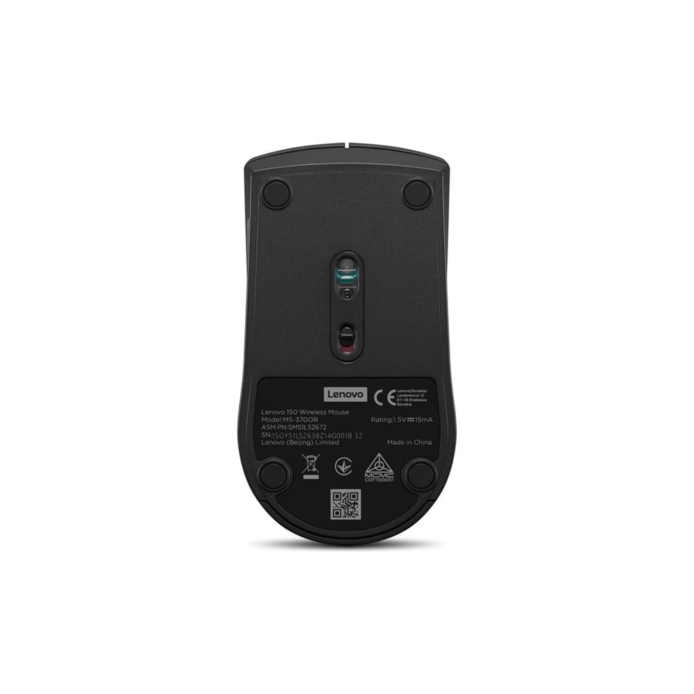 Lenovo 150 Kablosuz Mouse GY51L52638 Ev - Ofis Kullanımı İçin Ergonomik Tasarım