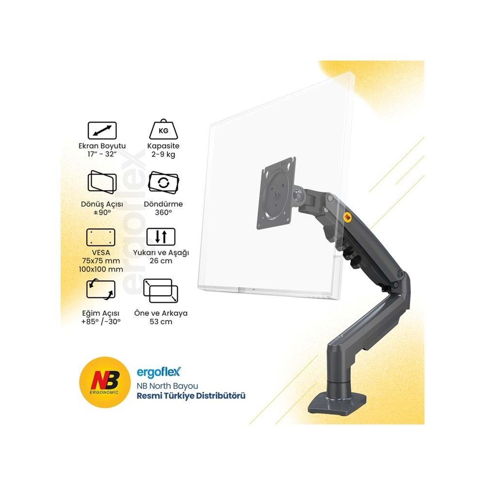 F80-2026 NB Ergonomic NB F80 17-32