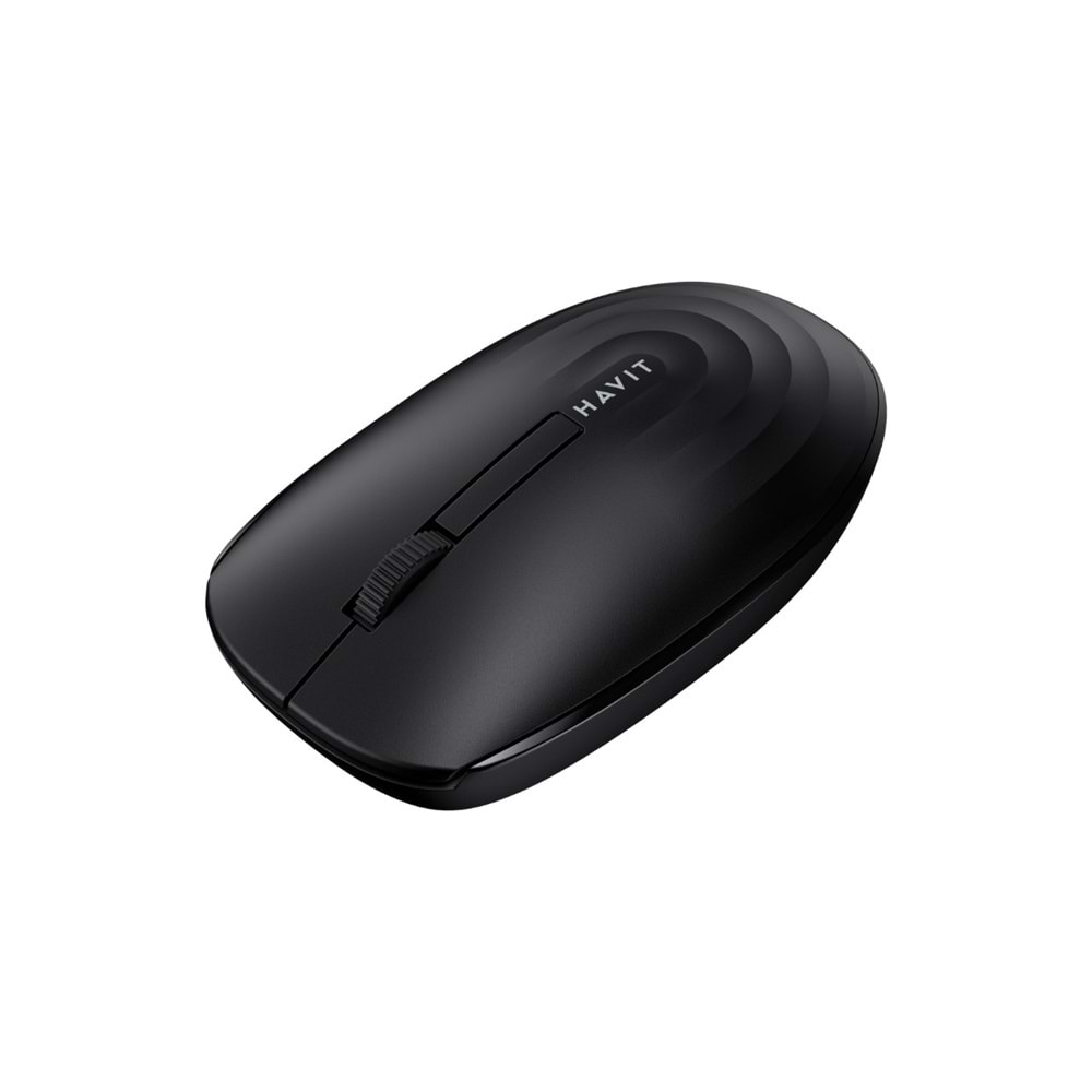 Havit MS93RF Kablosuz Mouse SIYAH - 2.4GHz, 1600 DPI, Ergonomik Tasarım