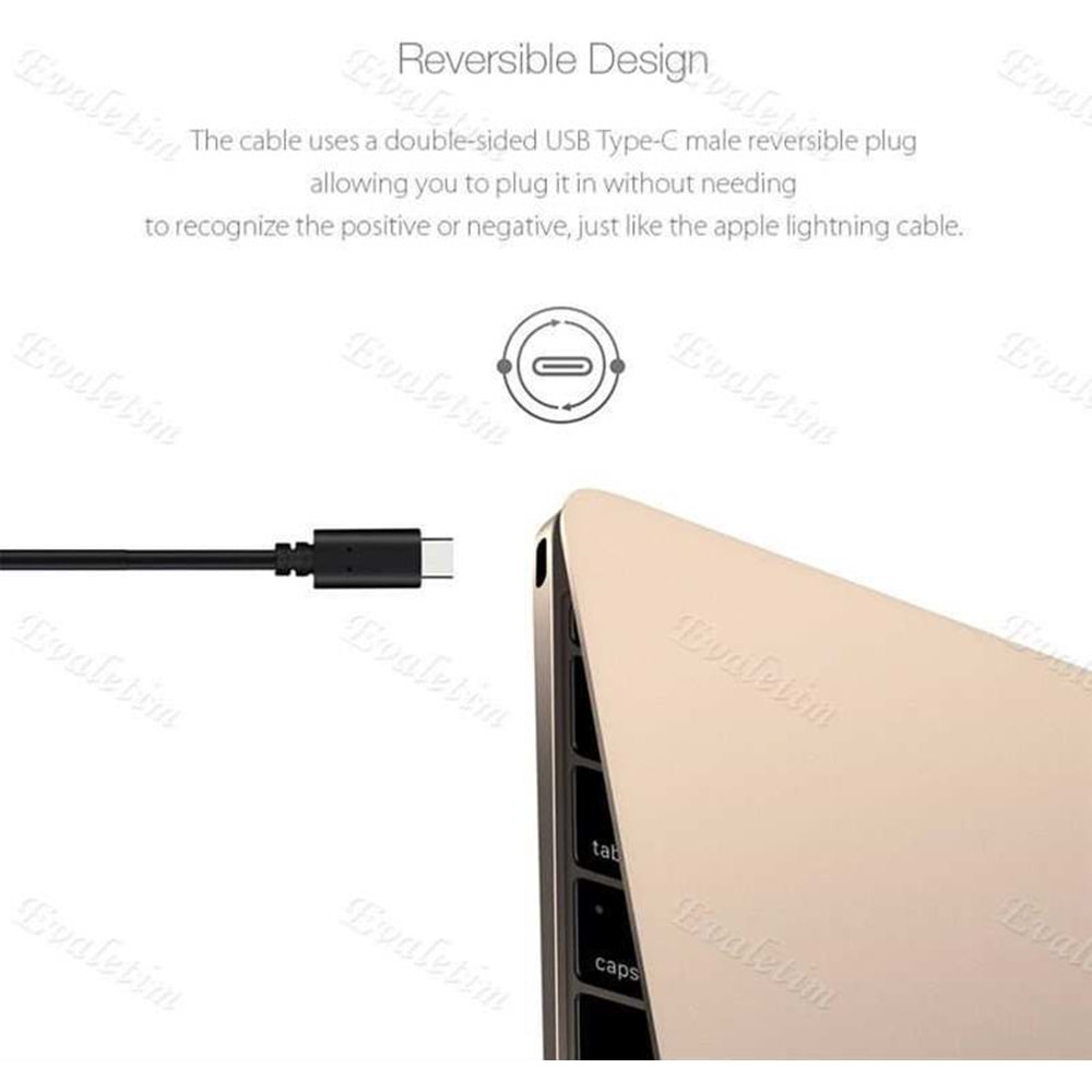 Usb Type C 3.1 To Usb 3.0 3 Metre Çevirici Dönüştürücü Adaptör Kablosu 5110