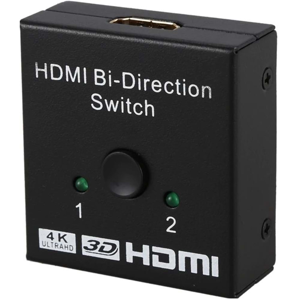 2 Port Çift Yönlü Hdmi Switch Splitter Ekran Monitör Çoklayıcı Çoğaltıcı Bidirection 4494
