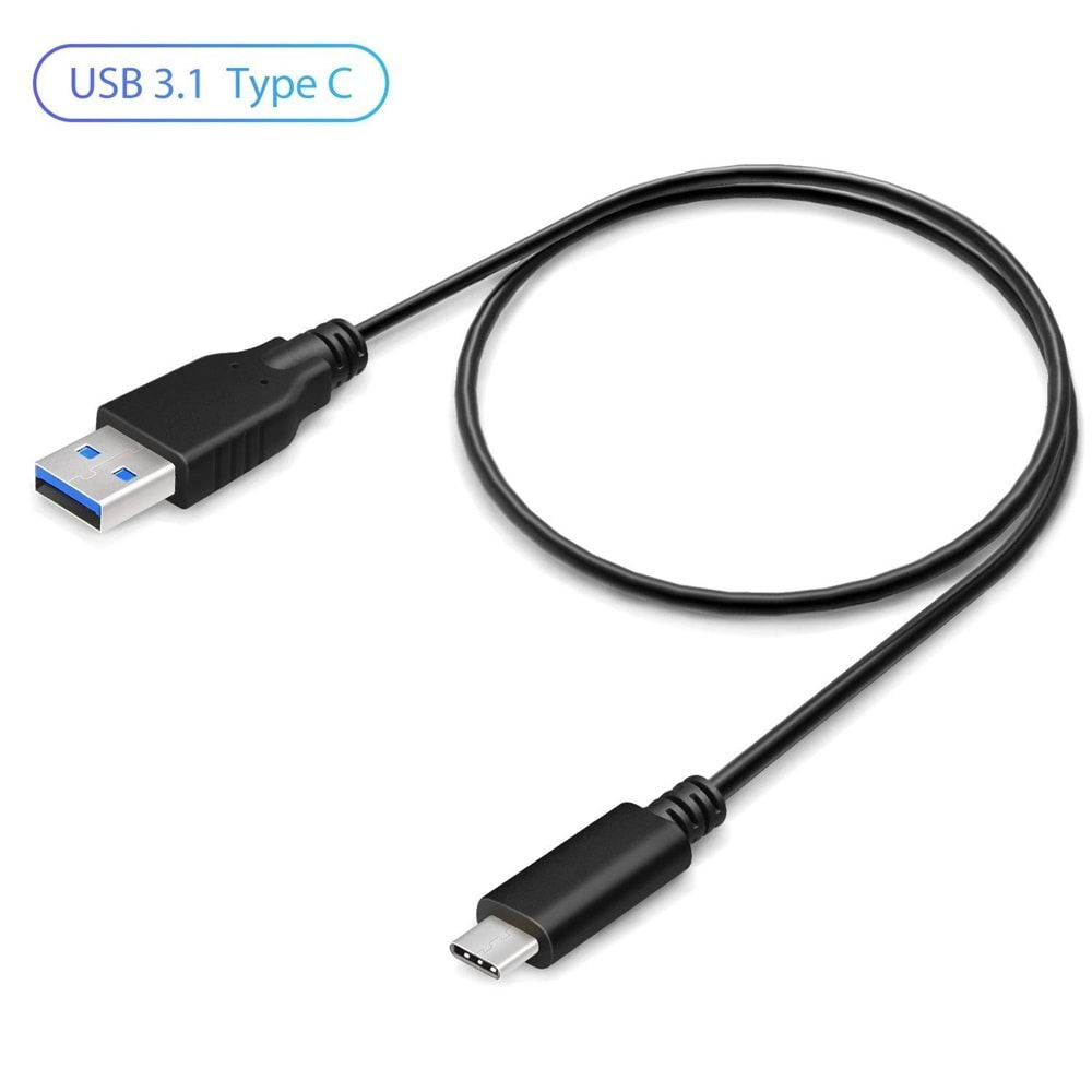 Usb Type C 3.1 To Usb 3.0 Çevirici Dönüştürücü Adaptör Kablosu 30Cm 4644