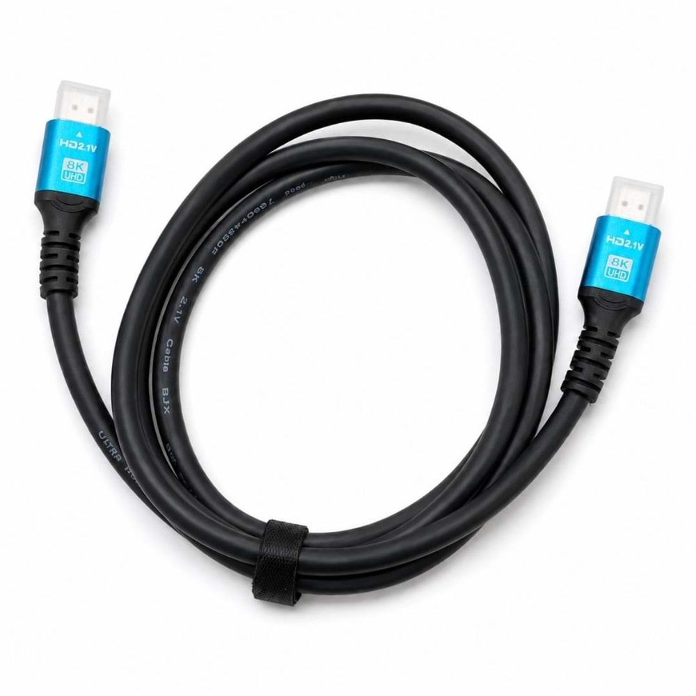 8K Ultra HD 2.1V 48Gbps Hdmi Kablo 1.5 Metre Altın Kaplama Led Tv 6060