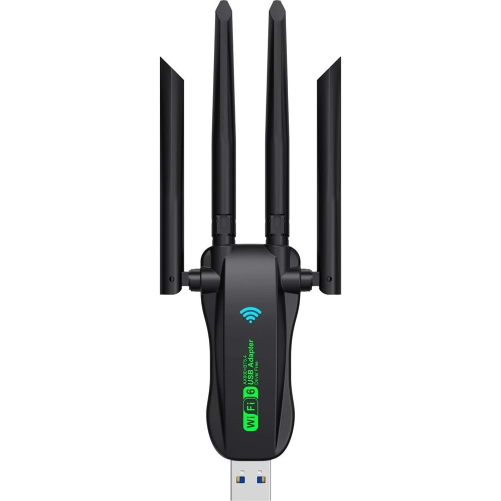 Studz Wifi6 AX900+BT5.4 USB 3.0 Dual Band Wireless Adaptör