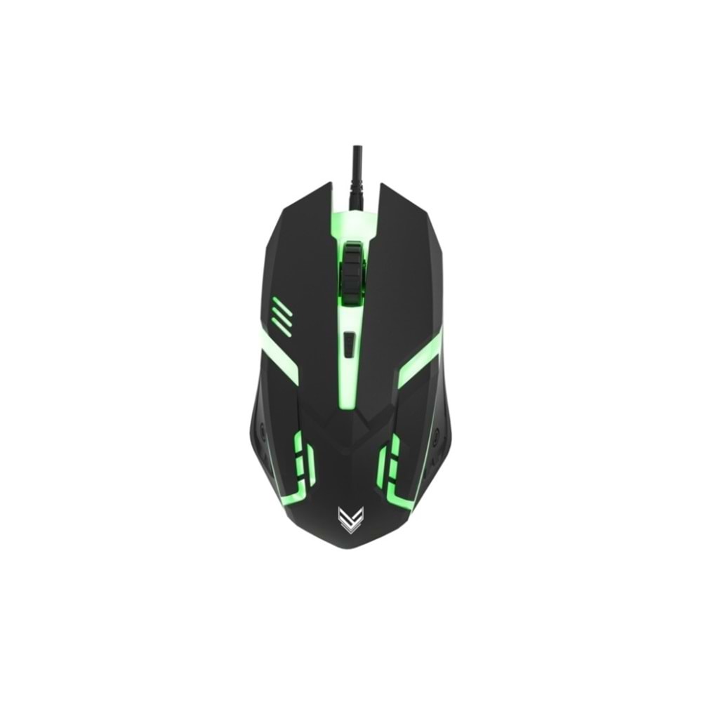 Valor Viper 1500 Dpi Rainbow LED Özel Abs Doku 4d Gaming Mouse