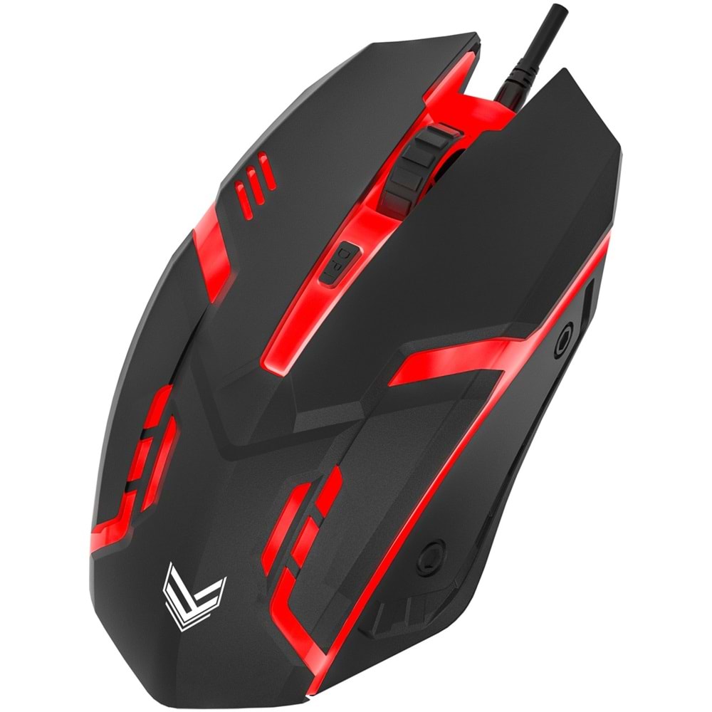 Valor Viper 1500 Dpi Rainbow LED Özel Abs Doku 4d Gaming Mouse