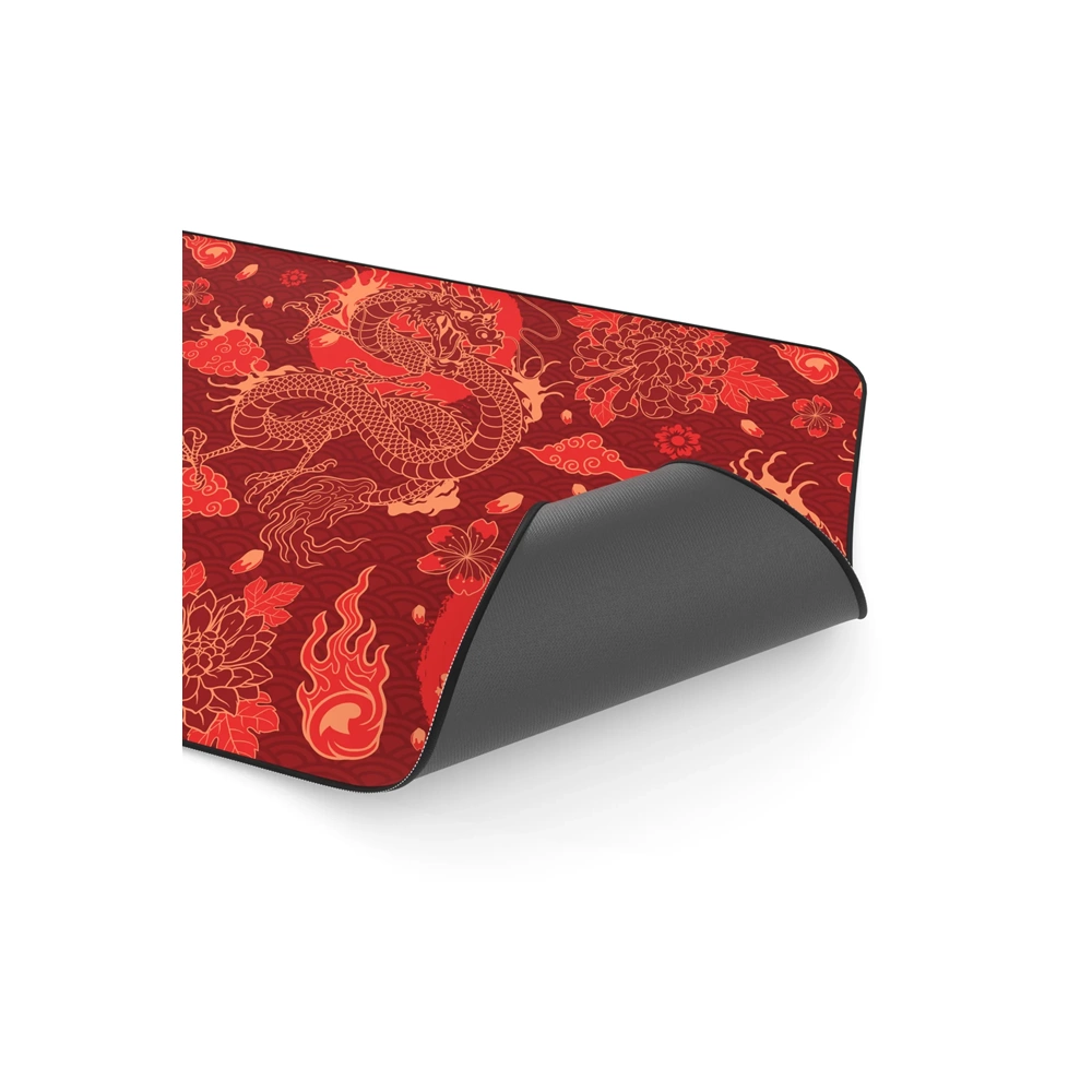 Hawk Red Dragon 90x40 Mouse Pad