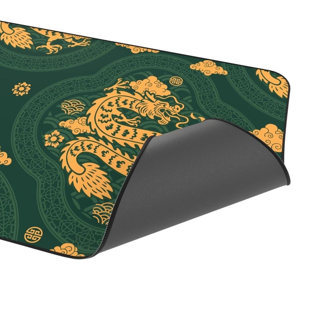 Hawk Green Dragon 90x40 Mouse Pad