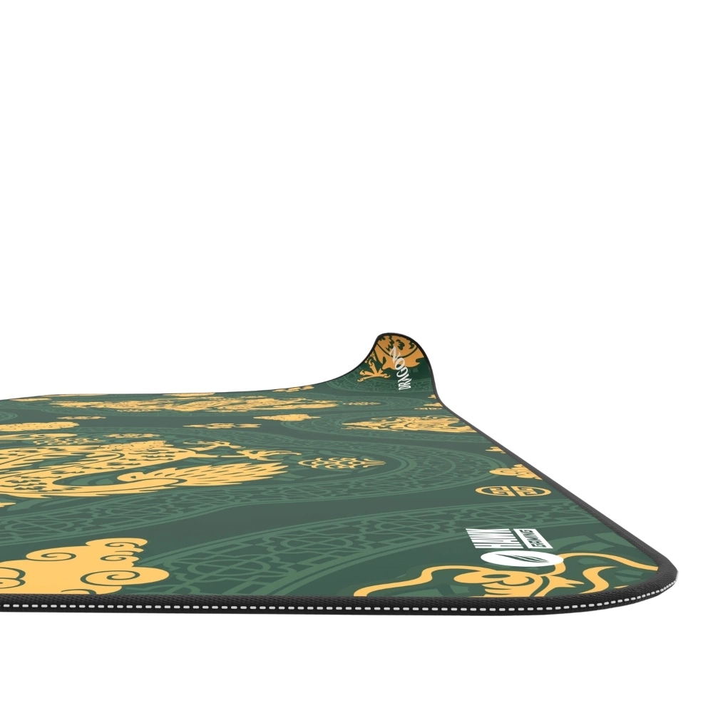 Hawk Green Dragon 90x40 Mouse Pad