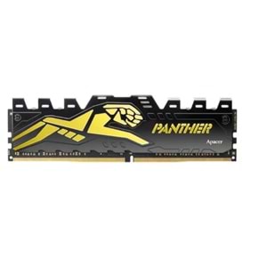 Apacer Panther Black-Gold 8GB (1x8GB)3200MHz CL16 DDR4 Gaming Ram