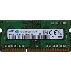 Samsung M471B5173EB0-YK0 4GB DDR3 1600 MHz SODIMM Notebook Bellek