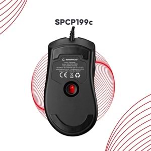 Rampage SMX-R33 Lımbo Makrolu Siyah/kırmızı 6400DPI Rgb Ledli Gaming Oyuncu MouseRampage