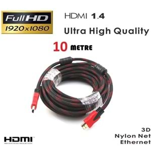 Maxgo 10 Metre 1.kalite 3d 4k Full Hd Hdmi Tv Uydu Alıcısı Kablosu 2018