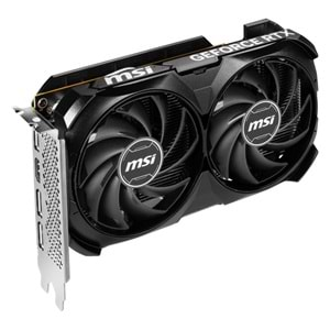 MSI GeForce RTX 4060 VENTUS 2X BLACK 8G OC GDDR6 128Bit DX12 DLSS 3 Gaming (Oyuncu) Ekran Kartı