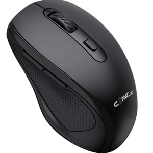 Claw's Genius 2.4 GHz USB Alıcılı & 3 Farklı Değiştirilebilir DPI Seviyeli Kompakt Kablosuz Mouse - Siyah (Windows & Mac Uyumlu)