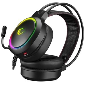 Rampage RM-K12 MANLY Siyah 7.1 Surround RGB Gaming (Oyuncu) Kulaklık