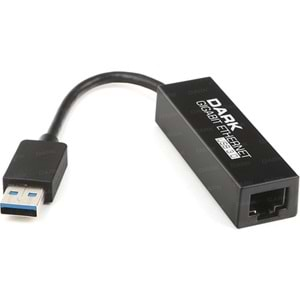 Dark Usb 3.0 To Ethernet Çevirici Dönüştürücü Adaptör (Gigabit Destekli)(DK-NT-U3GLAN)