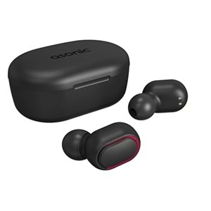 Asonic AS-TWS7S Siyah Mobil Telefon Uyumlu Bluetooth TWS AirPods Mikrofonlu Kulaklık