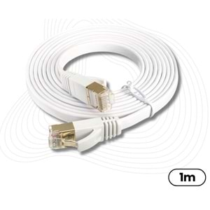 Cat7 Ethernet Rj45 Modem Internet Kablosu 1 Metre 10gbps 600mhz AL4256