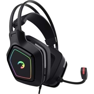 GamePower Mihawk Pro Siyah 7.1 Surround Hi-Fi RGB Titreşimli Gaming Kulaklık (Memory Foam)