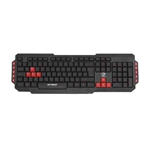 Hytech Hyk-46 Gamy Combo Siyah USB Kırmızı Tuşlu Q Gaming Oyuncu Klavye + Mouse Set