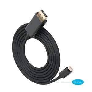 Type C Usb 3.1 To Displayport Çevirici Dönüştürücü Adaptör Kablosu 4467