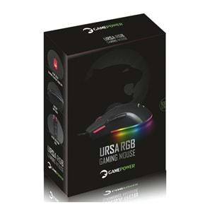 GamePower Ursa 10.000DPI 7 Tuş RGB Optik Gaming Mouse