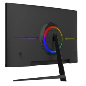 GamePower 24¨ Vivid T40 Curved RGB 180Hz 0.5ms 2x2W Speaker Gaming Monitör (VA Panel)