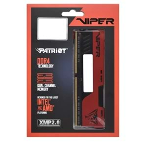 Patriot Viper Elite II PVE248G320C8 8GB (1x8GB) DDR4 3200MHz CL18 Gaming Ram (Bellek)