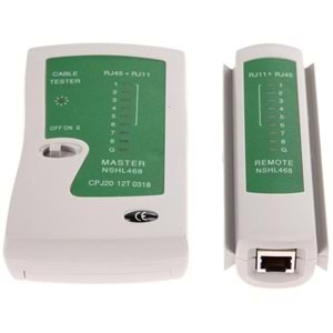 Network Tester Rj11 Rj45 Cat İnternet Kontrol Test Cihazı 4523