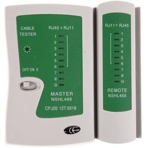 Network Tester Rj11 Rj45 Cat İnternet Kontrol Test Cihazı 4523