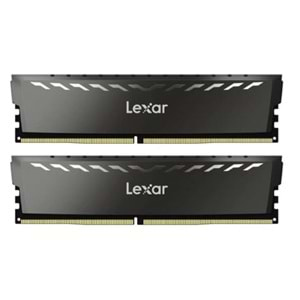 Lexar Thor Black 16GB (2x8GB) 3200MHz CL16 DDR4 Soğutuculu Gaming Ram (LD4BU008G-R3200GDXG)