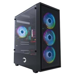 GamePower Manta 4*120mm A-RGB Fan 500W 80+ Bronz mATX Gaming Kasa