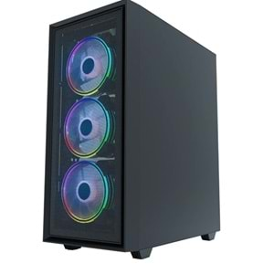 GamePower Manta 4*120mm A-RGB Fan 500W 80+ Bronz mATX Gaming Kasa