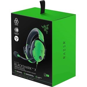 Razer BlackShark V2 X Green Gaming Kulaklık