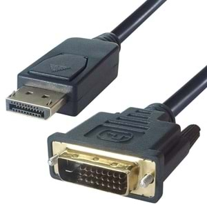 Displayport To Dvi Çevirici Dönüştürücü Adaptör Kablosu 4558