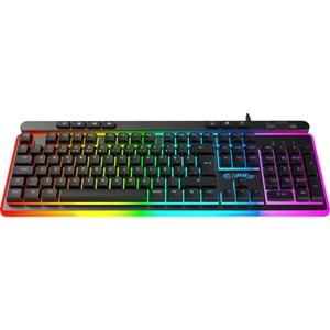 Claw's Nova K1 360° Özelleştirilebilir Rgb & Yazılımlı Full Membran 104+7 Tuşlu Ekstra Multimedya / Rollover Ses Kontrol Mekanizmalı Gaming Klavye