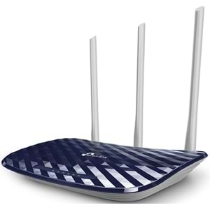 TP-Link Archer C20, AC750 Mbps Kablosuz Dual-Band Access Point / Menzil Genişletici ve Router