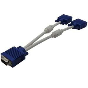 Vga Y Kablo Çoklayıcı Switch Splitter Kablosu Çoklu Monitör Tv 4567