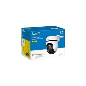 TP-LINK Tapo C510W, 2K Dış Mekan Wi-Fi Güvenlik Kamerası, Hareket Tespit/Takibi , 360°, IP65 Su Geçirmez, Renkli Gece Görüşü, Çift Yön