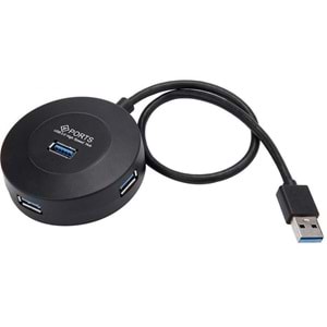 4 Port USB 3.0 Hub Switch Çoklayıcı 1 Metre 4345