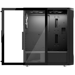 Frisby FC-9485G 600W 80+ Bronze 4x120mm RGB Fan Temperli Cam Mesh USB 3.0 ATX Mid-Tower Gaming (Oyuncu) Kasa