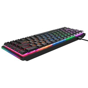 Rampage Rebel Siyah Low Profile Red Switch Mekanik Gaming (Oyuncu) Klavye