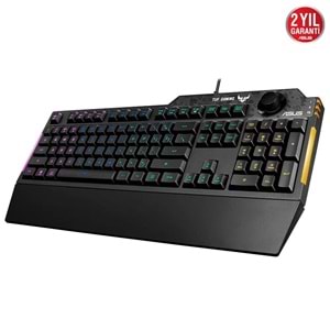 ASUS TUF Gaming K1 RGB Mekanik Hisli Kablolu Gaming (Oyuncu) Klavye