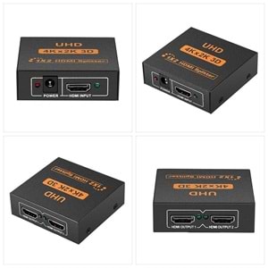 2 Port Uhd 4k Hdmi Switch Ekran Monitör Splitter Çoklayıcı Çoğaltıcı 4435