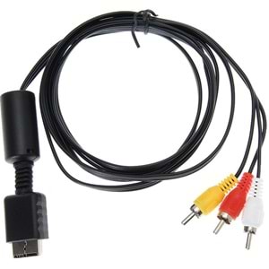Ps2 Av Lcd Tv 3Rca Scart Lale Bağlantı Kablosu 4620