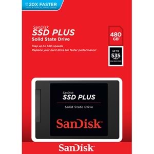 SanDisk SSD PLUS 480GB SDSSDA-480G-G26