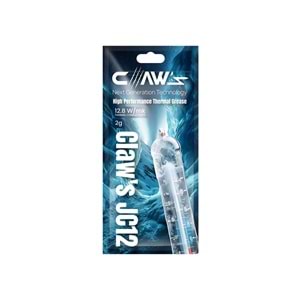Claw's JC12 12.8W/MK Termal Iletkenlikli Yüksek Performans Termal Macun - 2gr