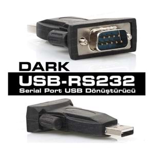 Dark USB 2.0 –RS232 USB-SERİ çevirici (DK-AC-USB2RS232)