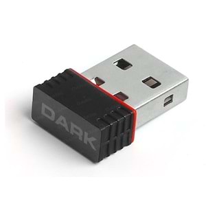 Dark RangeMax Nano 150Mbps 802.11b/g/n Kablosuz Ağ Adaptörü (DK-NT-WDN150NAN5)